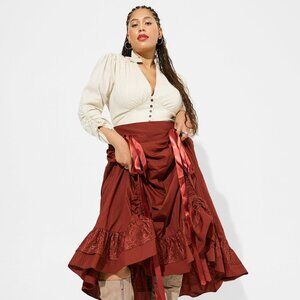Torrid - SIZE 3XL - Halloween Costume Poplin Steampunk Dress